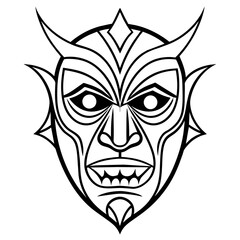 T-shirt Design Vector tribal-mask-tattoo-designs - Vector - Vector art - Vector illustration - Vector design - Latest Vector - Ultimate Vector - Premium Vector - Vector pro - Premium illustration