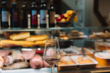 A wine at Florence restaurant