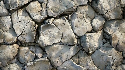 Dry cracked earth nature s parched puzzle