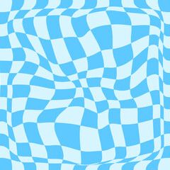 Groovy checkered lilac seamless pattern⁠