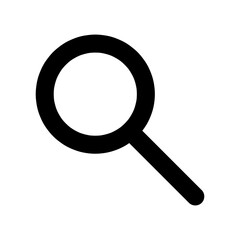 search icon. sign. magnifying glass icon vector flat illustration for web and app..eps