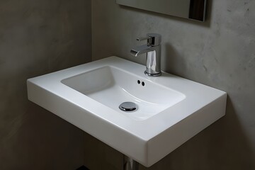 Bathroom wall sink
