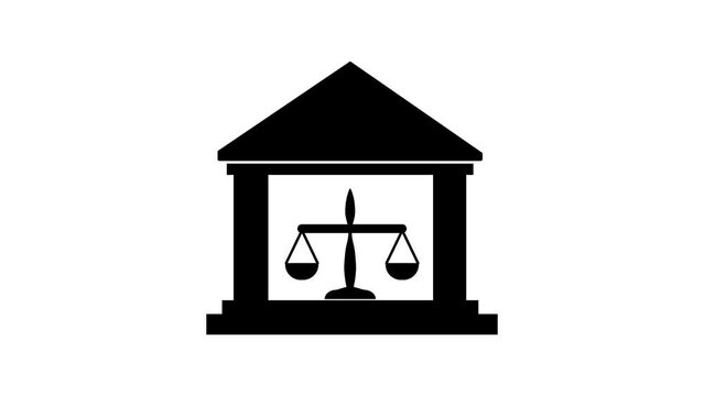 Scale icon animation video.