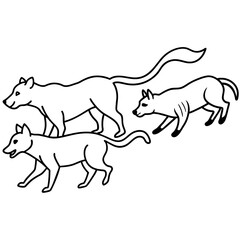 vintage animal escape design Latest and Premium Vector Design and illustration