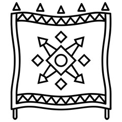 tribal tapestry Latest and Premium Vector Design and illustration