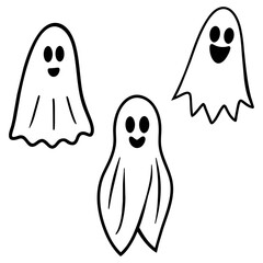 Victorian ghost illustrations