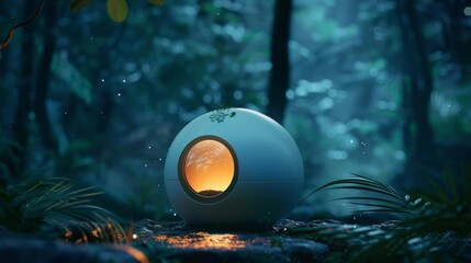 A calming sound machine that plays soothing nature sounds and binaural beats specifically crafted to enhance dream quality..