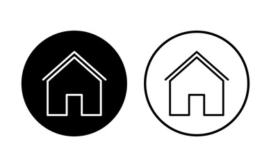 Fototapeta premium House icon set. Home icon vector