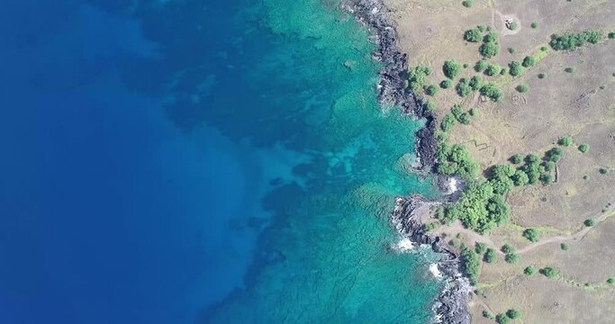 Hawaiian coastline