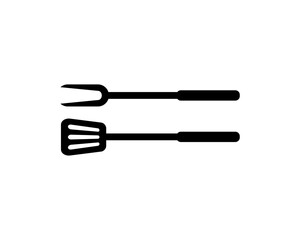 barbeque spatula tools icon