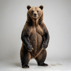 Obraz premium brown bear in the forest