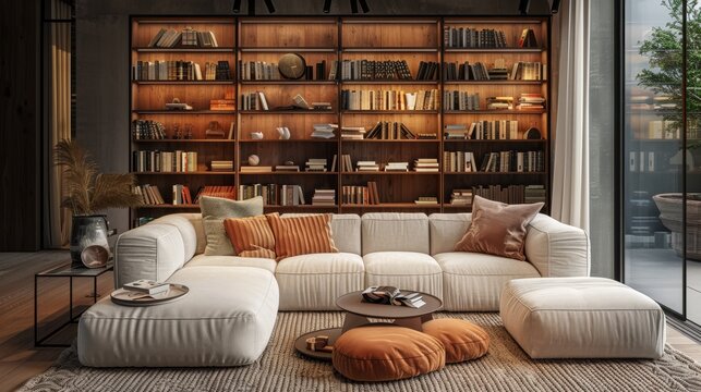 Corner Sofa Reading Corner: Photos featuring corner sofas as a cozy reading corner