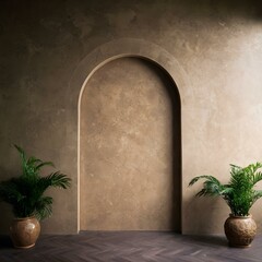 Boho Maternity Digital Backdrop: Minimalist Arches & Fine Art Textures for Maternity Photography Wedding Studio Overlays