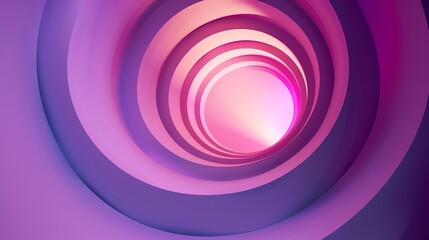 Obraz premium background of full service circle on a flat plain, light design lines match the cicle, birds eye view, pink and purple colour theme aspect ratio 2:1