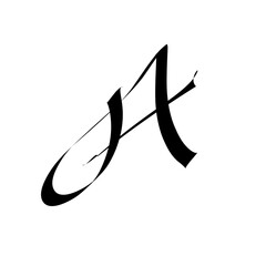 letter A logo icon
