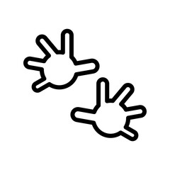 Finger icon Template