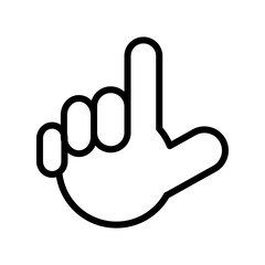 Finger icon Template