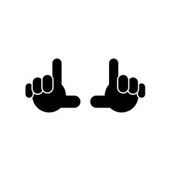Finger icon Template