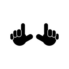 Finger icon Template