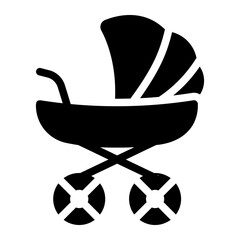 stroller Solid icon