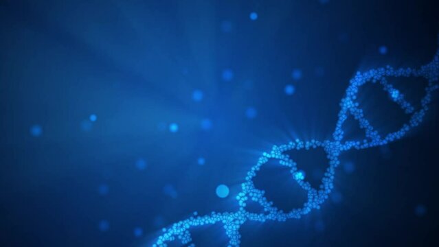 DNA and biology nerve cell background
