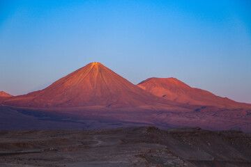 mountain in the morning