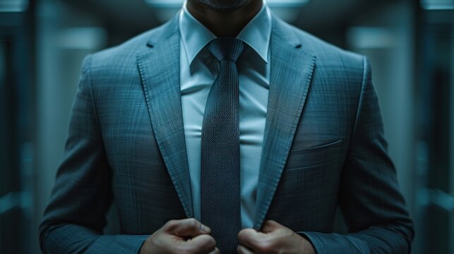 As you wear the mockup suit, you enact the role of competence, though inside, you feel like a fraud.