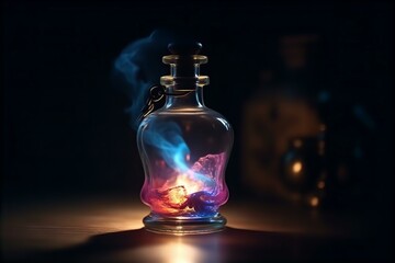 lamp, wishes, magic, smoke, coming, out, fantasy, dream, enchantment, glow, mystical, illumination, wishful, whimsical, magical