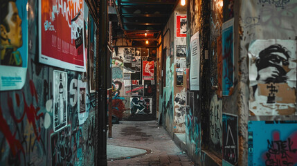 Obraz premium graffiti on the wall