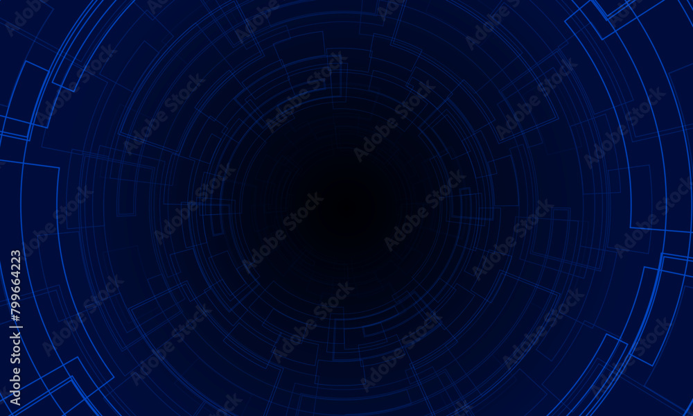 Poster abstract pixel technology ai sci-fi artificial intelligence concept machine deep learning futuristic