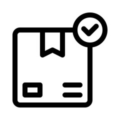 Fototapeta premium product line icon