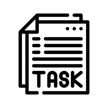 task line icon