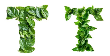 Word shape from leave A-Z