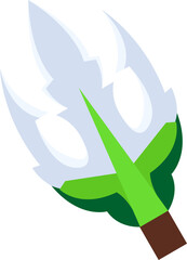 Green Mouse Cursor Trident