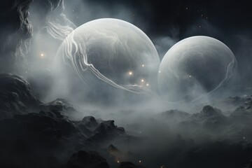 Phantom Planets: Planets with ghostly apparitions in their atmospheres.