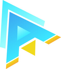 Blue Mouse Cursor Spear