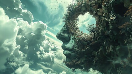 Explore the hidden depths of your mind to create a surreal masterpiece that captures the essence of your subconscious