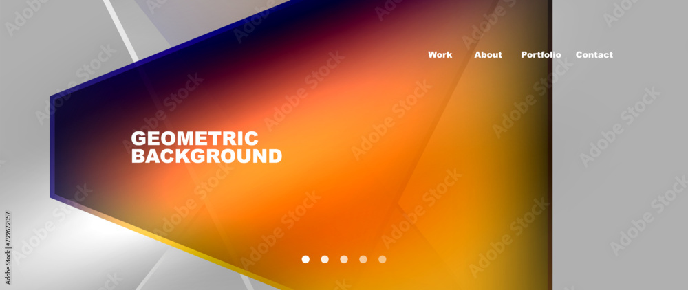 Poster An automotive lighting gadget with amber rectangle display device illuminating in orange font. Emitting heat and gas, creating an eyewearfriendly geometric background with a triangle in the middle