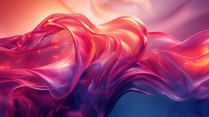 Fototapeta premium Futuristic abstraction, technological elements, twisted and irregular modern aesthetic minimalist design