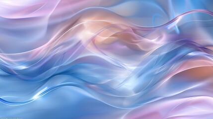 Fototapeta premium Futuristic abstraction, technological elements, twisted and irregular modern aesthetic minimalist design