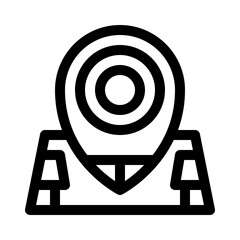 map line icon