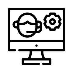 conversation line icon