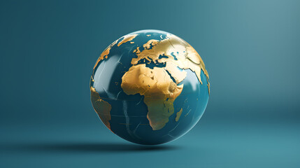 Globe Icon 3d