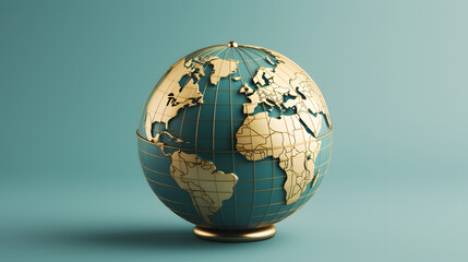 Globe Icon 3d
