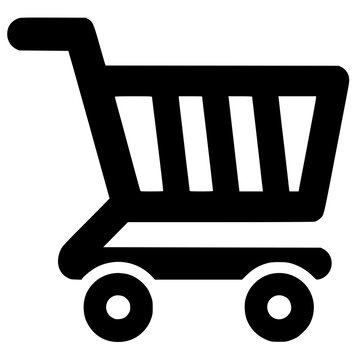 Shopping Cart Icon Generative AI