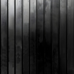 The image is a black and white photo of a wooden board with a black stripe. The board is made of wood and has a black stripe running down the middle. The photo has a moody and somber feel to it