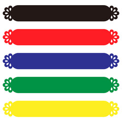 キャンディフレーム5色