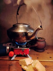 Equipo de mate para camping © Abel