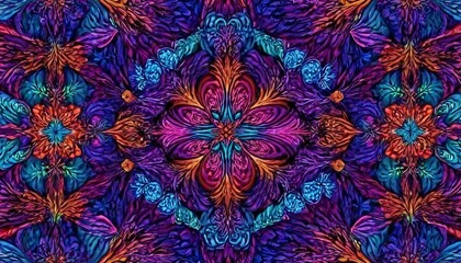 Abstract geometric tessellation background with intricate patterns and symmetry.