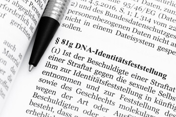 DNA-Identitätsfeststellung